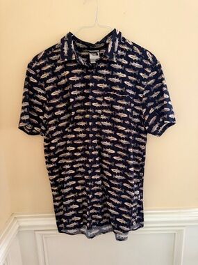The North Face Men's Baytrail Pattern Short Sleeve Shirt Sz XL